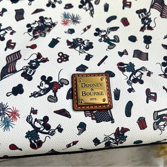 Dooney & Bourke Disney Mickey & Minnie Americana 20 Tote Bag - Picture 5 of 16